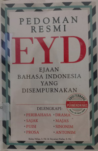 Image of Pedoman Resmi EYD Ejaan Bahasa Indonesia Yang Disempurnakan