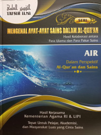 Image of AIR Dalam Perspektif Al-Qur'an dan Sains