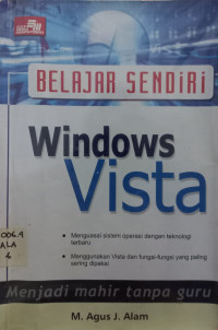 Image of Belajar Sendiri Windows Vista