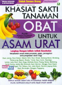 Image of Khasiat SAkti Tanaman Obat untuk ASAM URAT